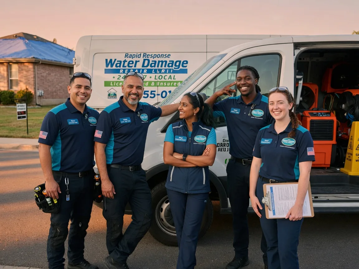 Water Damage Restoration company in Van Vleck, TX