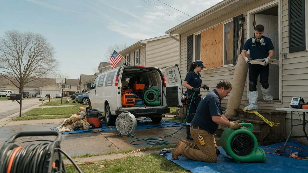 Water Damage Restoration in Van Vleck, TX near me